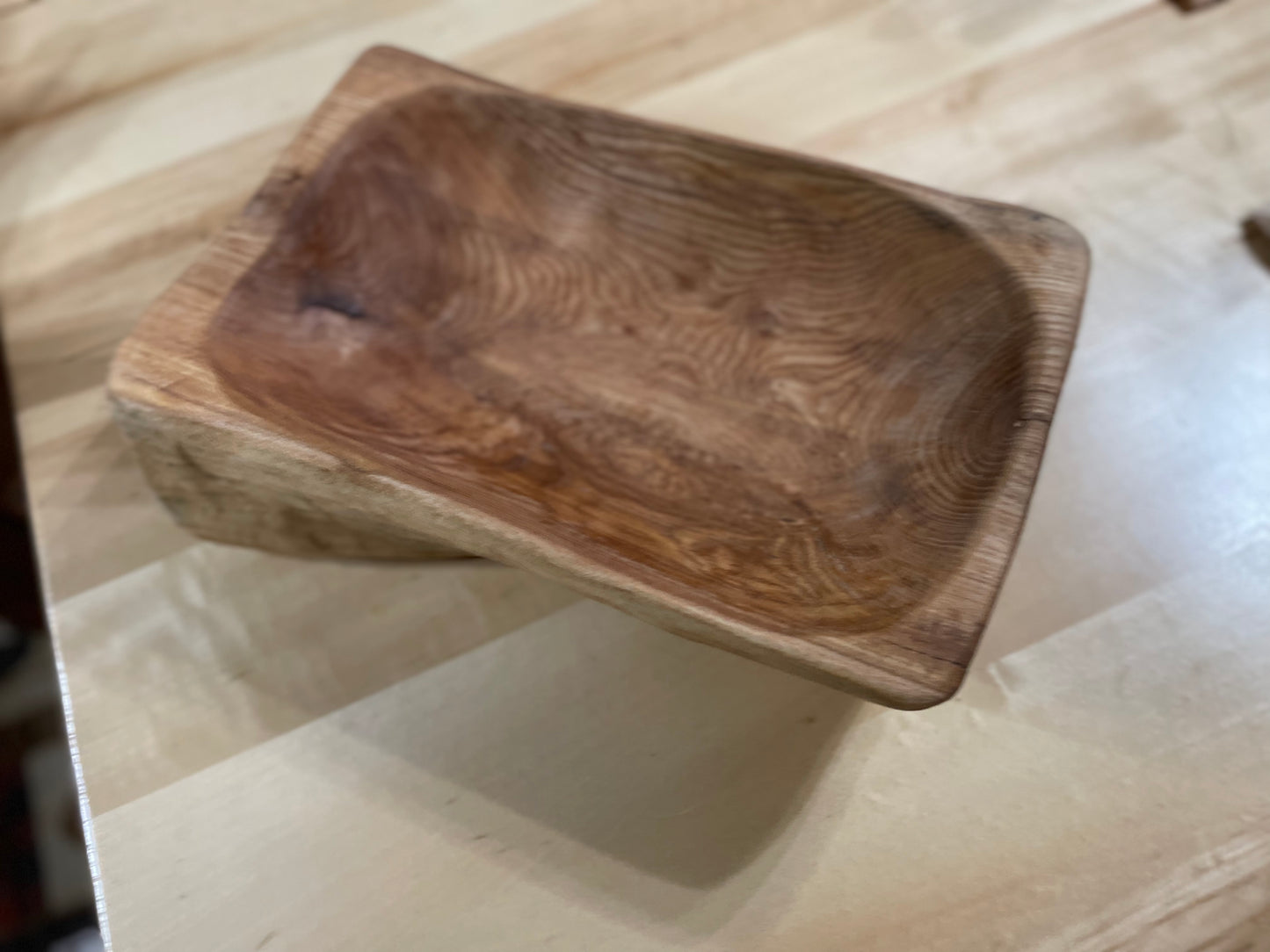 Wood Bowl - Bread